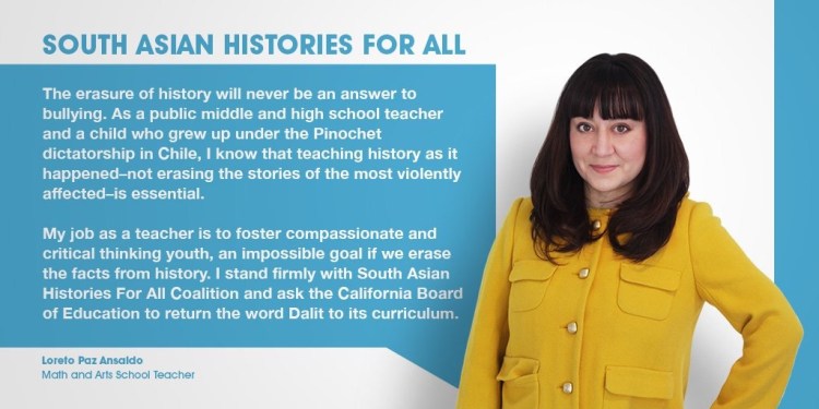 Dalit currculum solidarity pic